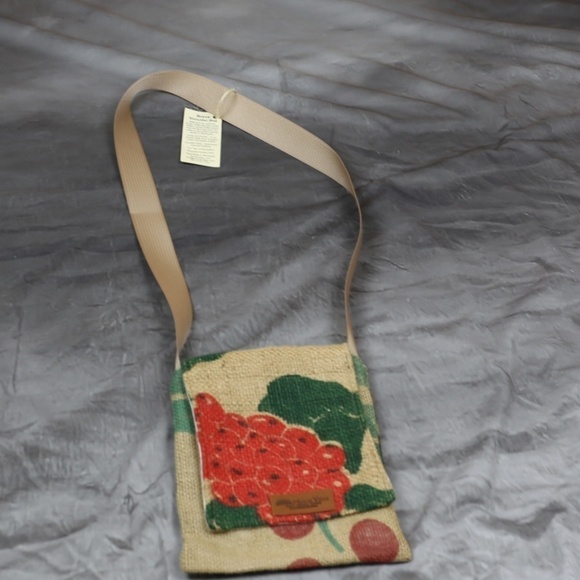 NWT eco-friendly handmade crossbody bag - Picture 1 of 6